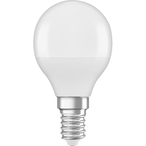 LEDVANCE CLASSIC LED E14 POIRE DÉPOLIE 4.9W 470LM - 827 BLANC TRÈS CHAUD  ÉQUIVALENT 40W 4099854049385 (1/4)