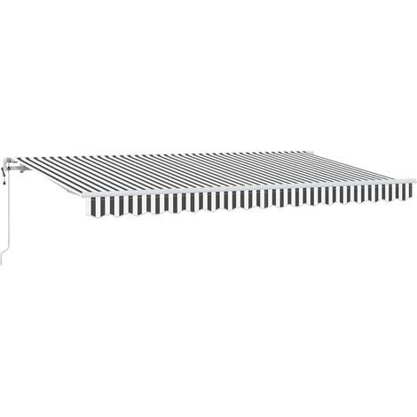 Maison Exclusive - Einziehbare Markise Anthrazit 400 x 200 cm Sto