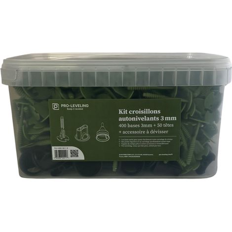 Kit seau croisillons autonivelants 3mm Pro-Leveling