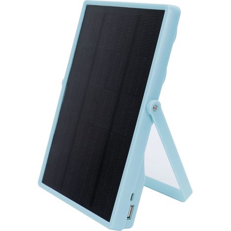 Lampe d'urgence USB solaire portable extérieure pour camping, maison et marché nocturne. (1/5)
