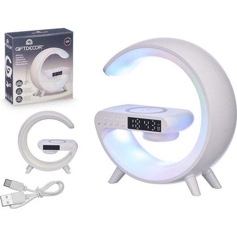 Uhr Digital de Desktop GiftDecor HD24022901W White - Marke: GiftDecor - EAN: 8430852101006