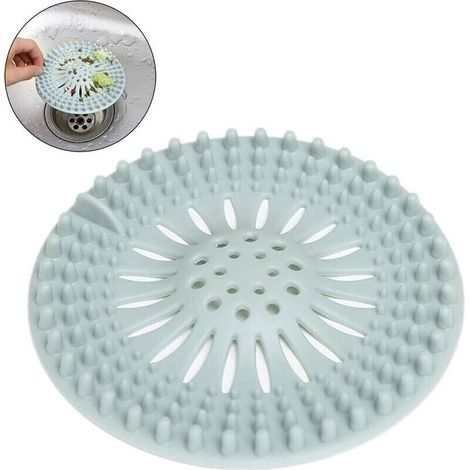 Filtre attrape-cheveux, filtre d'évier, bouchon de vidange de douche pour salle de bain, baignoire et cuisine (1/5)