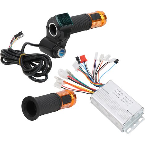 36V/48V 350W Universal-Bürstenlos-Controller und digitales Sperr-Universal-Gasgriff-Set (1/5)