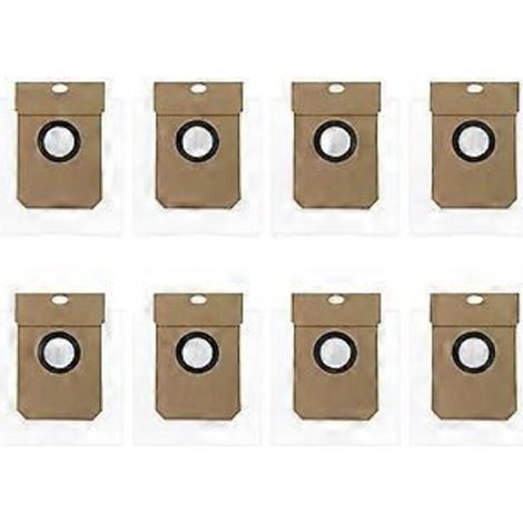 Pack of 8 dust bags for KaringBee S7 OMNI robot vacuum cleaner - Accessories and spare parts - AquaForge (1/4)