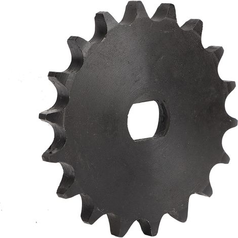 Pignon de chaîne 428 en acier au carbone pour moteur à engrenages MY1020 MY1012 ZXF1122, alésage intérieur en H 12x17mm, 18 dents (1/5)