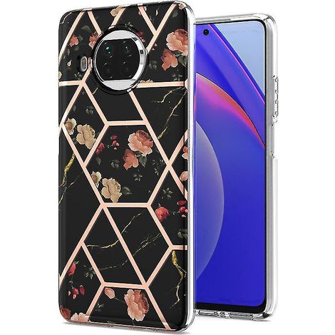 Nouvelle coque de téléphone pratique à texture marbre (1 pièce) (1/3)