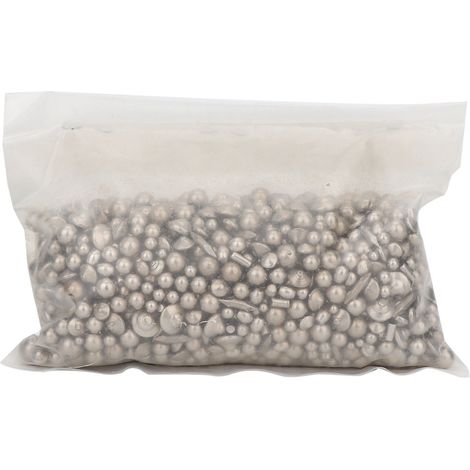 Lot de 1 boules de polissage en acier inoxydable de haute qualité pour bijoux, outil de brillance or (1/3)