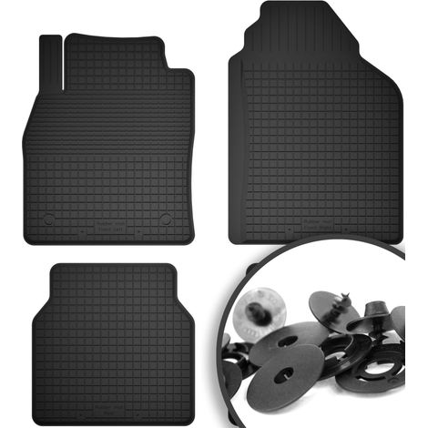 Gummimatten + Stopper für: Ford Fiesta MK7 Schrägheck (2011-2017)