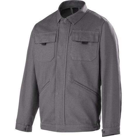 Chaqueta de combate gris acero S