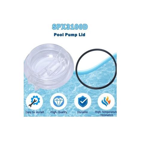 Couvercle fileté Hayward Super II SPX3100D – Remplacement pour pompe de piscine – Capuchon durable (1/5)