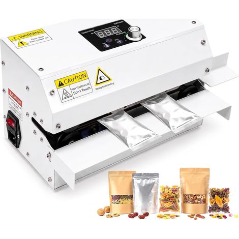 Machine à thermosouder automatique avec molette de pression, 6 m/min