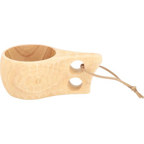 Tasse à thé nordique en bois avec poignée, tasse polyvalente pour le vin, le café