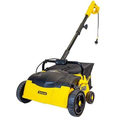 spazzatrice elettrica per prato sintetico garland "roll&comb 302e-v19" ampiezza lavoro 32 cm 1400w