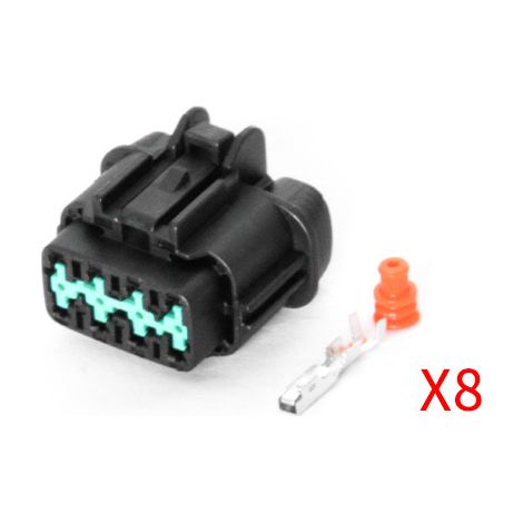 PB291-08827 Male/Female PB295-08820 Car Front Bumper Headlight Plug DJ7089B-2.2-11/21 (1/4)