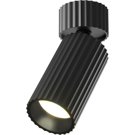 Maytoni Calipso Spot encastrable réglable en saillie noir 1xGU10 (1/2)