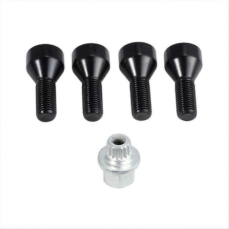 Kit Écrous de Roue Antivol M12x1,5 36136786419 Compatible Z4 Z3 M6 M5 M3 (1/5)