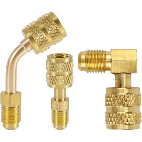 Kit adattatore R410A - Collegamento per sistema di climatizzazione mini split - Curve ad angolo retto, a 45° e a 90° (1/5)