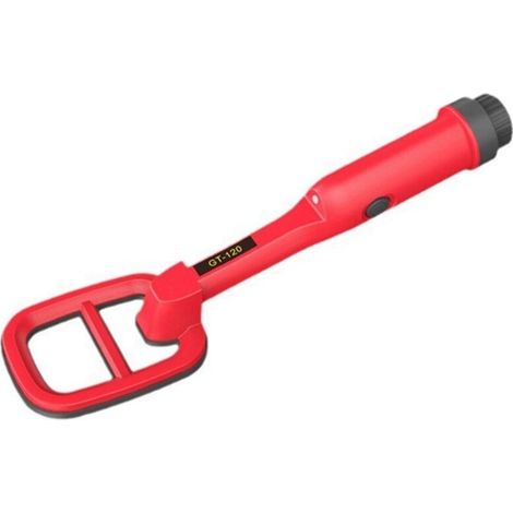 Détecteur de métaux portable de plongée GT120, pointeur, sonde, étanche, bobine de recherche de 4,2 pouces, rouge (1/4)