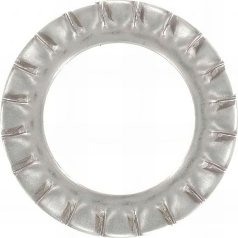 Rondelle denture extérieure M22 mm INOX A2 - Boite de 50 pcs - Fixtout REAZ22A2