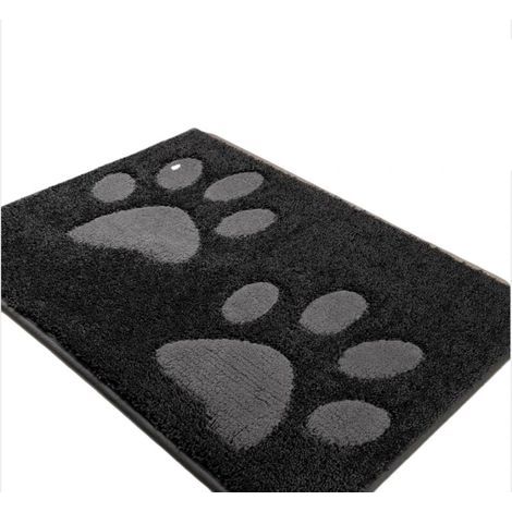 50 x 80 cm, Paillasson d'intérieur, Tapis d'entrée antidérapant lavable en machine, Tapis de sol doux et absorbant pour chiens, entrée, porte (1/4)