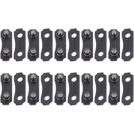 10-teiliges Kettensägenketten-Reparaturset für 3/8-LP-Kettenglieder, inklusive Kettengliederlehre (1/5)
