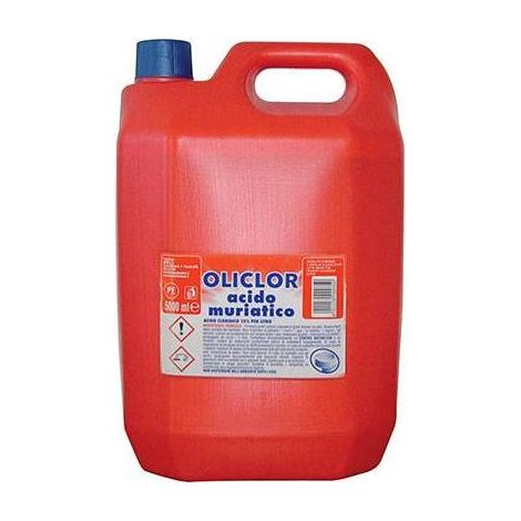 4,0 x ACIDE CHLORHYDRIQUE MURIATIQUE 15 % OLICLOR