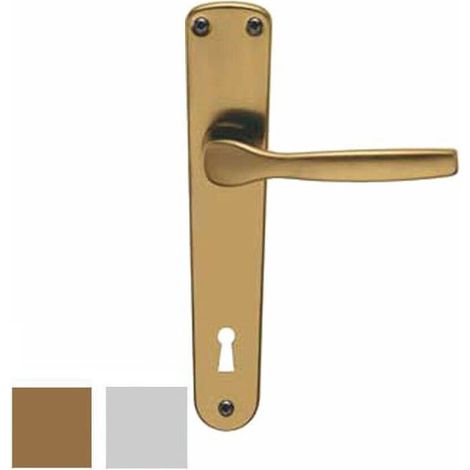 Maniglia Ginevra All Arg Placca 8X90 Brialma