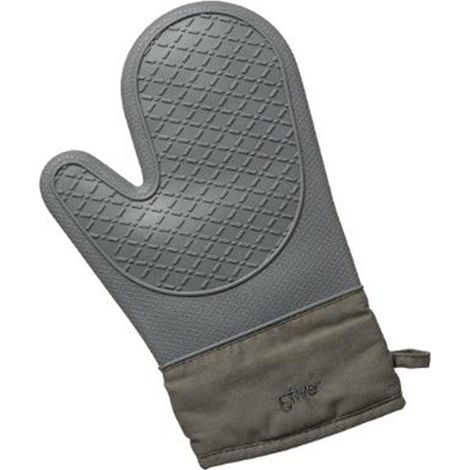 Gant de Cuisine Silicone 29cm Gris (1/3)