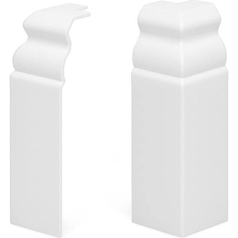 KGM Außenecken für Hamburger Sockelleiste 90 mm 2 Stück