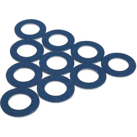 10 arandelas para tapón de drenaje de aceite de coche 90430-12031, junta de 12 mm de diámetro para Toyota Lexus 9043012031