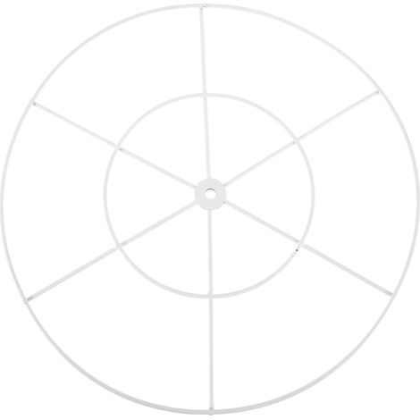 Cercle De Drapé De Plafond en Fer 40Cm Cadre Métallique pour Décoration Mariage Fêtes Célébrations Support Suspendu Facile À Installer (1/5)