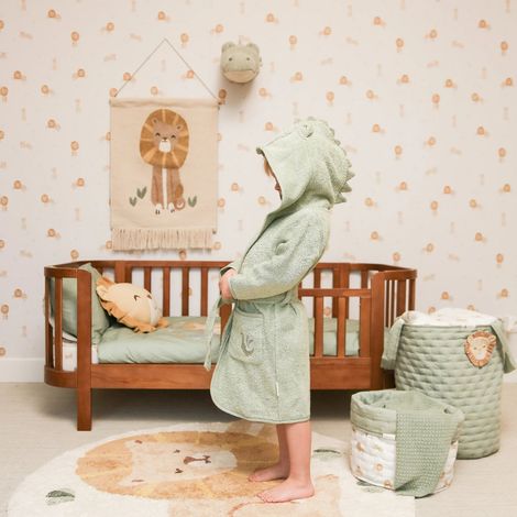Papier peint intissé Safari Leo 1005 x 52cm Beige, marron orangé (1/5)