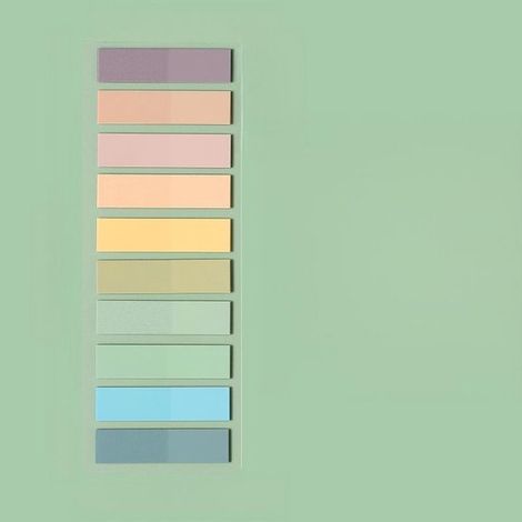 400 segnalibri autoadesivi, 10 colori, blocchetti per appunti multicolore per libri, post-it specifici per libri, etichette indice, segnalibri autoadesivi, etichette scrivibili, 10 (1/5)