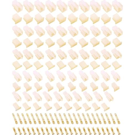 Connecteur Électrique 2,8 mm 580 Pièces – 2 à 9 Broches Mâle/Femelle pour Moto, Vélo, Voiture, Bateau (1/4)