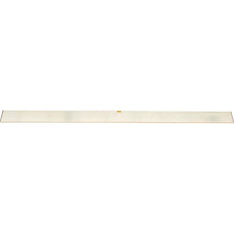 Regola per il massetto 80x18mm con 1. Bulle - 1 m di alta qualità Fortis