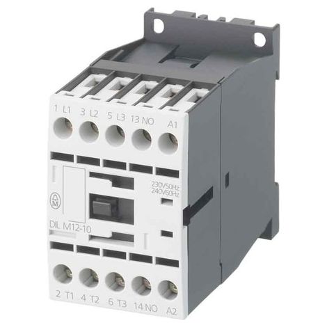 Contactor de potencia I=12A [AC-3], 1Z 0R DILM12-10(24V50/60HZ)