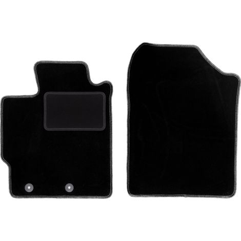 Tappetini anteriori neri per: Toyota Yaris III Hybrid hatchback (2013-2017) (1/5)