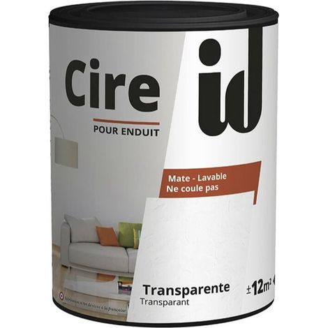 Cire pour enduit ID Transparente 1 L