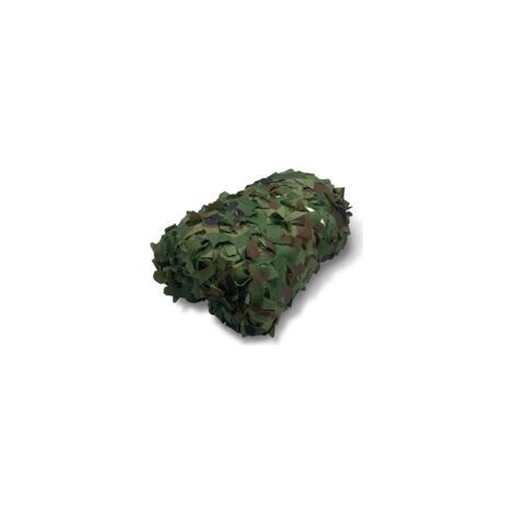 Filet d'ombrage ajourée 500 x 400 cm, Toile de protection solaire 100g/m² - 4 x 5 - Camouflage