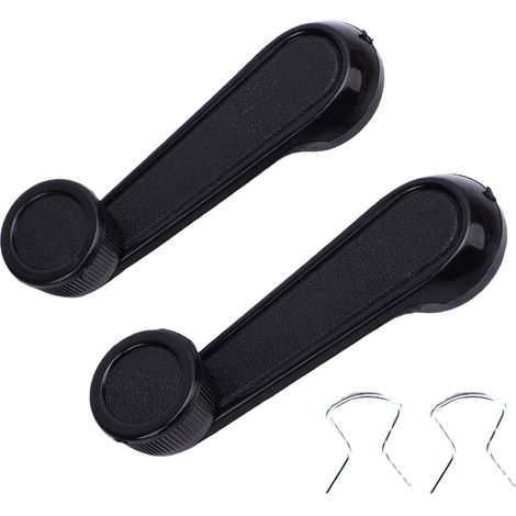 Manovella alzacristalli interna auto in plastica resistente, ricambio 6926004020B0 per Tacoma, Corolla, Camry, nera