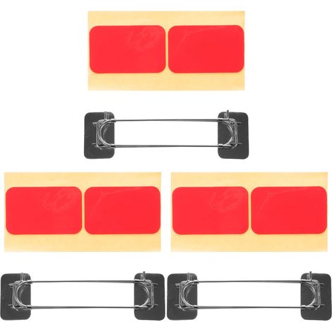 Barra portaoggetti angolare per doccia per roulotte da viaggio Must Haves, asta regolabile per camper, set da 3 pezzi in acciaio inossidabile (1/4)