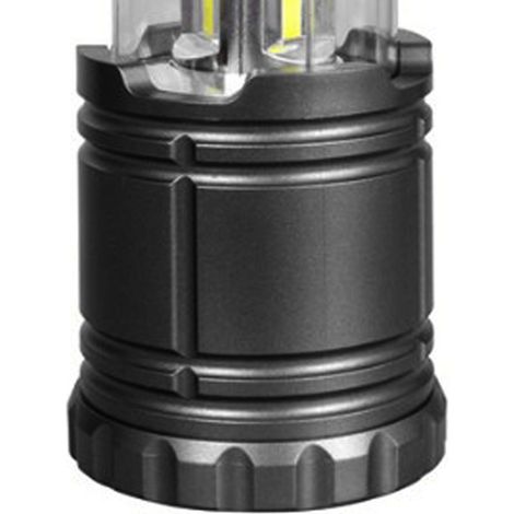 Lampe de tente de camping Campfire, réglable avec deux modes d'éclairage, poteau en acier inoxydable, adaptée à la randonnée, au camping et à la pêche. (1/5)