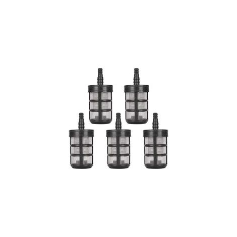 5 PCS Filtre de Tuyau d'arrosage Acier Inoxydable Pompe D'aspiration D'eau Filtre Cryptage à Double Couche pour Tuyau D'admission Pulvérisateurs netto (1/5)