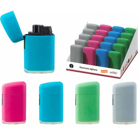 Accendino Elettronico Soft Touch - 20 Pz