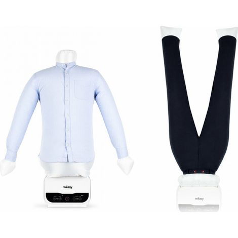 Mannequin de repassage avec housse de pantalon – Puissance 1200W – Débit vapeur réglable – Technologie Hot Air Tension – Weasy (1/5)