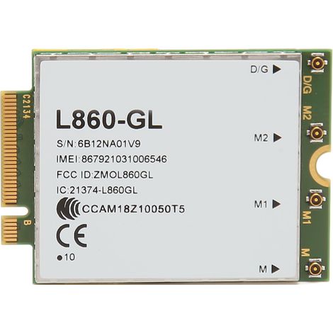 XMM7560 4G LTE-Modul mit M.2-, Cat16-, eSIM- und DL 5CA-Schnittstellen für Hochgeschwindigkeitsverbindungen (1/5)