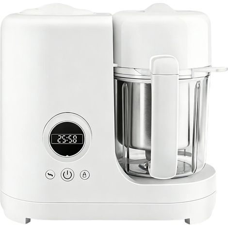 Robot Culinaire pour Bébé, Cuiseur Vapeur Multifonction, Facile à Utiliser, 300W 300ml(B) (1/2)