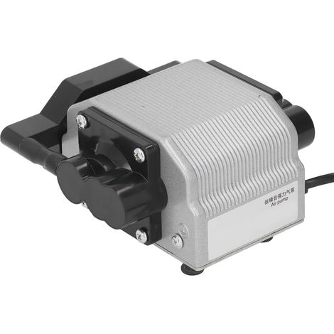Pompe à air pour machine de gravure laser, amortissement des chocs, stable, faible bruit, compresseur pour graveur et découpeur laser, 16W DC 30A (1/5)