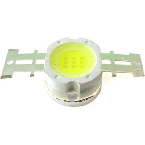 Power Led COB Epistar 9W 350mA DC 28V-30V 900-950 Lumen Bianco Freddo 6000K-6500K (1/3)