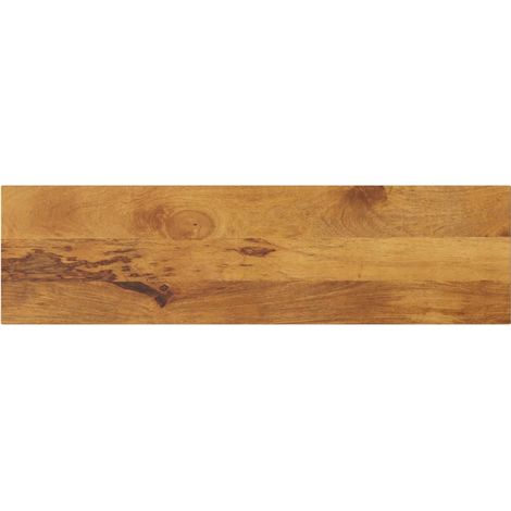 Tischplatte 100x30x2,5 cm Rechteckig Massivholz Mango (1/5)